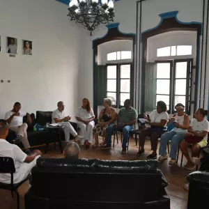 Reunião com comerciantes do Largo Pedro Archanjo