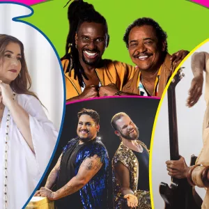 Espetáculo Chame Gente, Sátyra Carvalho, É o Tchan e Belô Velloso movimentam o Pelourinho nesta quarta (04)