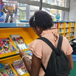 Imersão cultural do Programa Bahia pela Paz conecta jovens ao universo da leitura na Biblioteca Central da Bahia