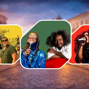 Show de Chico César, programação infantil, samba, rock, reggae e hip-hop