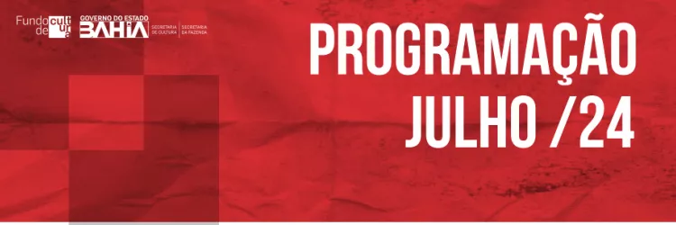 Programação Julho - Fundo de Cultura