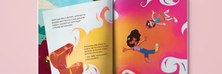 Bella e Luna no Mundo das Emoções