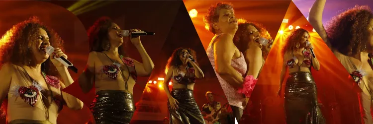 Claudia Cunha homenageia Gal Costa e leva antigos carnavais ao Largo Pedro Arcanjo