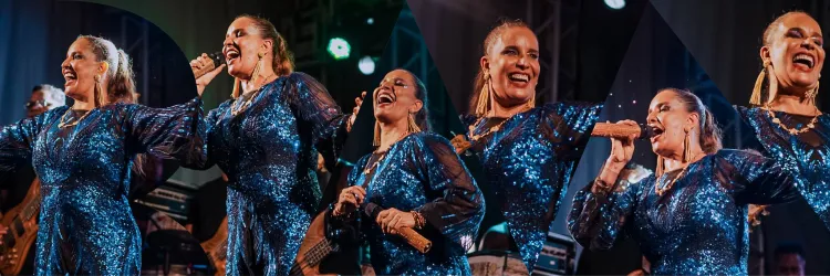 Sarajane mistura clássicos e novos hits da Axé Music em apresentação no Pelourinho