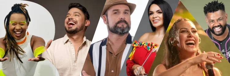 Amô Pelo Pelô: programação musical deste fim de semana reúne forró, samba, rock e axé music