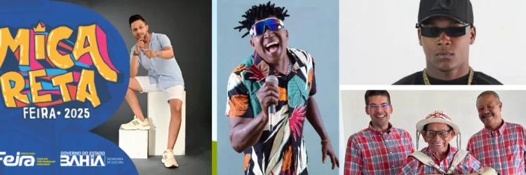  Palco Bel da Bonita terá quatro dias de shows gratuitos com artistas locais na Micareta de Feira 2025