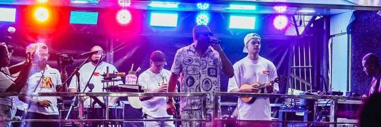 Com samba no pé, Água Fresca estreia na Micareta de Feira no palco Bel da Bonita