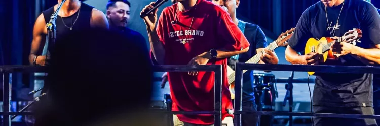 Pagode romântico do grupo Oz Pretus embala Palco Bel da Bonita 