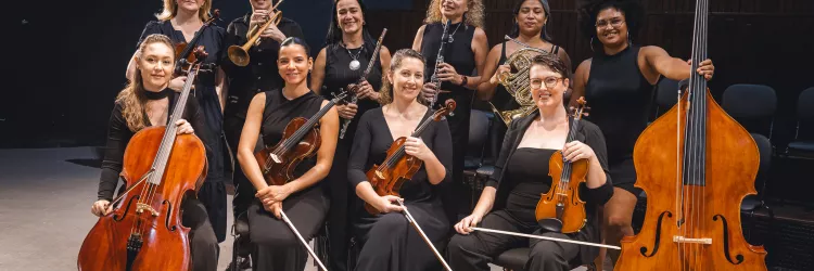 Grupo formado por mulheres instrumentistas da OSBA se apresenta nesta quinta-feira no Teatro do Goethe-Institut
