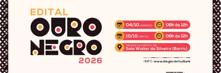 Governo do Estado realiza oficinas de elaboração de projetos para fortalecer propostas do Edital Ouro Negro 2026 