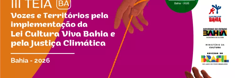 Governo do Estado promove live para debater ações ligadas aos Pontos de Cultura da Bahia