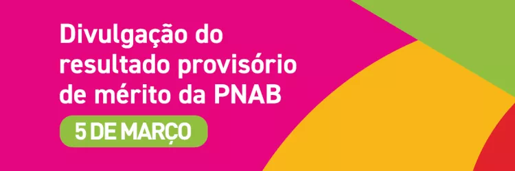 Resultado provisório de mérito da Pnab Bahia é ajustado para 5 de março
