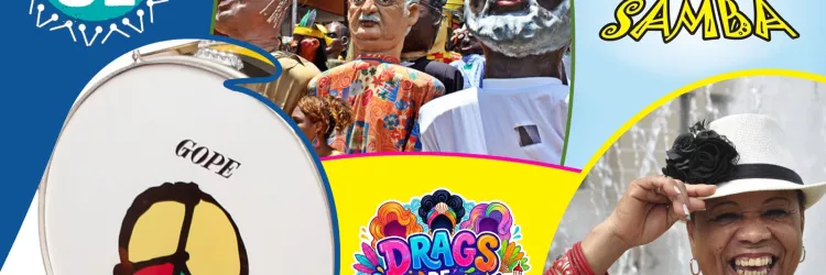 Olodum com Daniela Mercury, Margareth e Carla Visi é destaque desta terça (3) no Pelô; bonecões, samba raiz e apresentação drag também agitam a programação