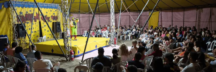 Funceb celebra o Dia do Circo com espetáculo gratuito em Camaçari