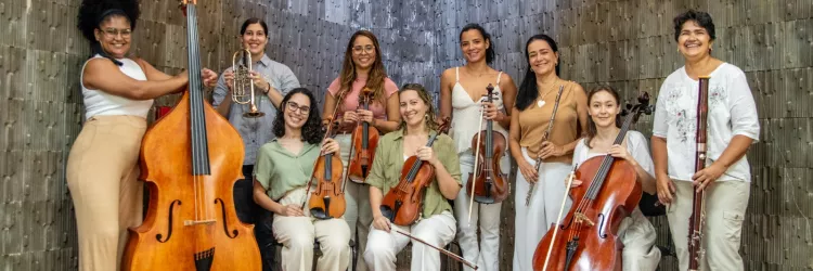 Musicistas da OSBA protagonizam a segunda edição do projeto "Ondinas" nesta quinta (02/04) no Teatro do Goethe-Institut