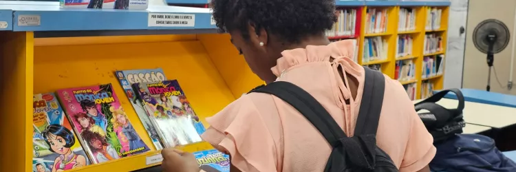 Imersão cultural do Programa Bahia pela Paz conecta jovens ao universo da leitura na Biblioteca Central da Bahia
