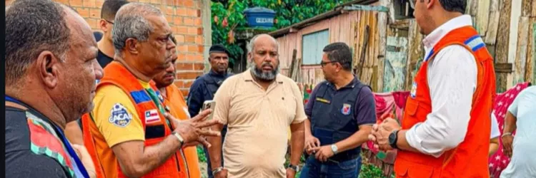 Defesa Civil em ação