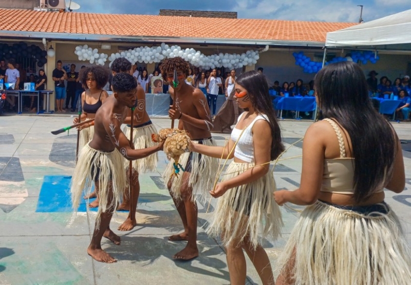 Gincana Cultural do CETEP de Riachão do Jacuípe celebra diversidade cultural brasileira