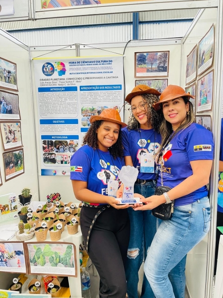 Projeto sobre a Caatinga levará estudantes de Caldeirão Grande a feira internacional no México