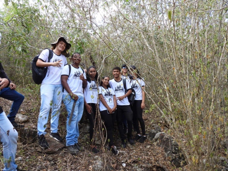Projeto sobre a Caatinga levará estudantes de Caldeirão Grande a feira internacional no México
