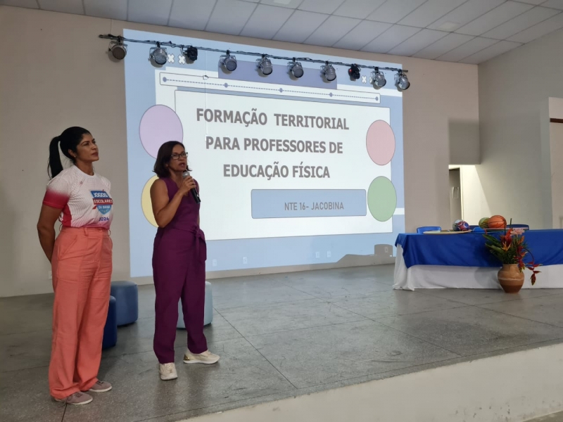 Professores de Educação Física do Território do Piemonte da Diamantina participam de formação em Jacobina