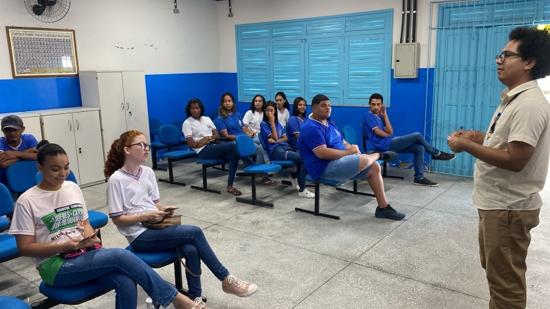 Colégios estaduais do Território Bacia do Jacuípe recebem visita do projeto Ouvidoria Vai à Escola