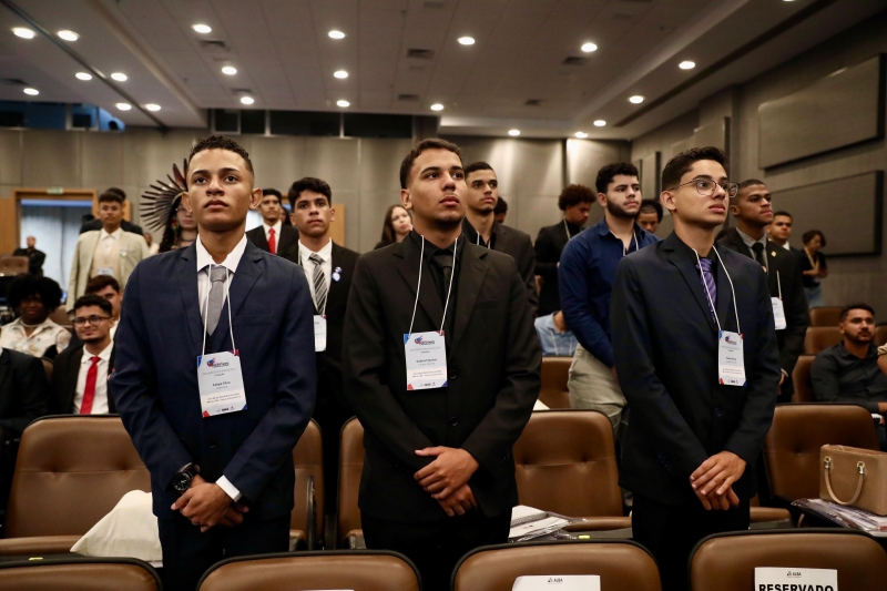 Abertura da 3ª edição do Deputado Jovem Baiano reúne 63 estudantes na Alba para vivência legislativa