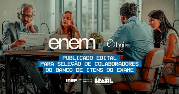 Inscrições abertas para banco de itens do Enem