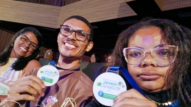 Estudantes da rede estadual se destacam no Concurso Jovem Jornalista 2024