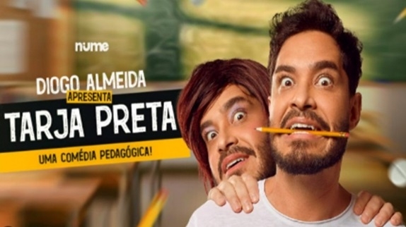 Professores podem retirar os convites para a apresentação do humorista Diogo Almeida até o meio dia desta quinta (10)