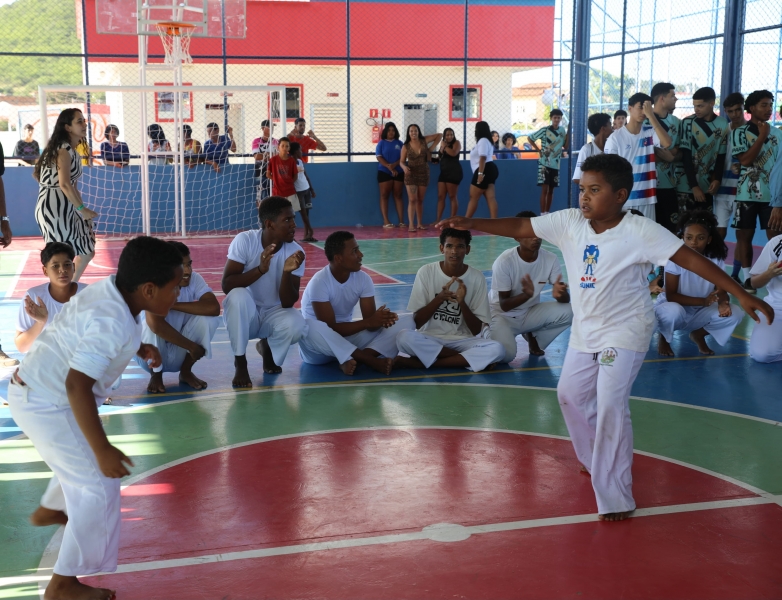 Governo do Estado inaugura obra em escola estadual e autoriza a implantação do cais na sede Morpará
