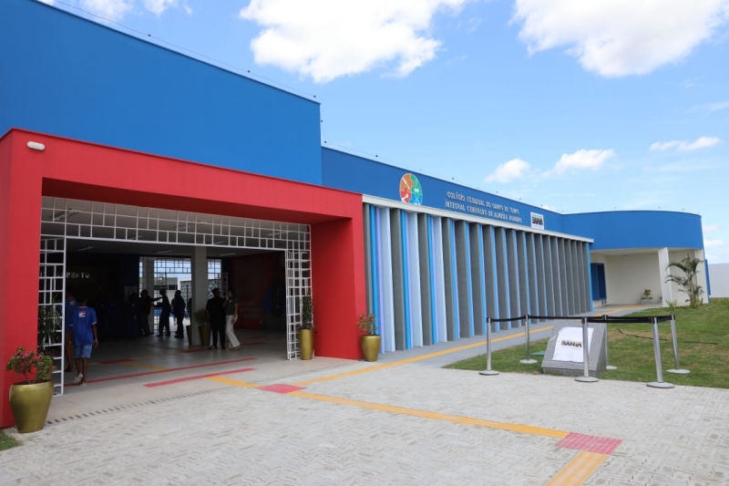 Em Antônio Cardoso, Governo do Estado inaugura 63ª escola de tempo integral na Bahia