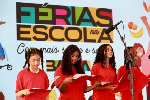 Férias nas Escolas com Mais Saber e Sabor oferece atividades para estudantes da rede estadual durante recesso letivo