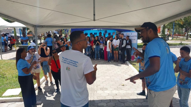 Aulão "Libras, ação!" reforça conscientização sobre inclusão