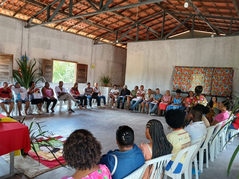 SEC dialoga com comunidade sobre criação de colégio de Educação Quilombola, em Feira de Santana