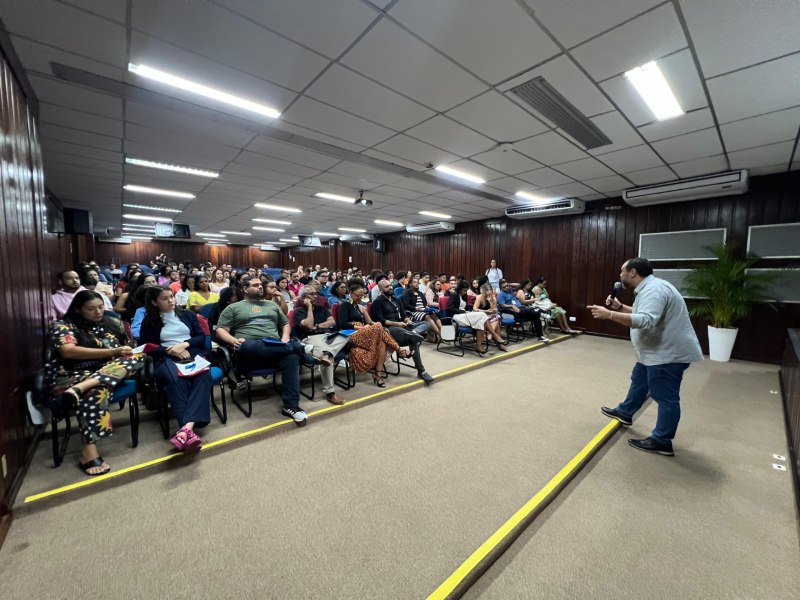 Secretaria realiza formação para novos educadores da rede estadual de ensino