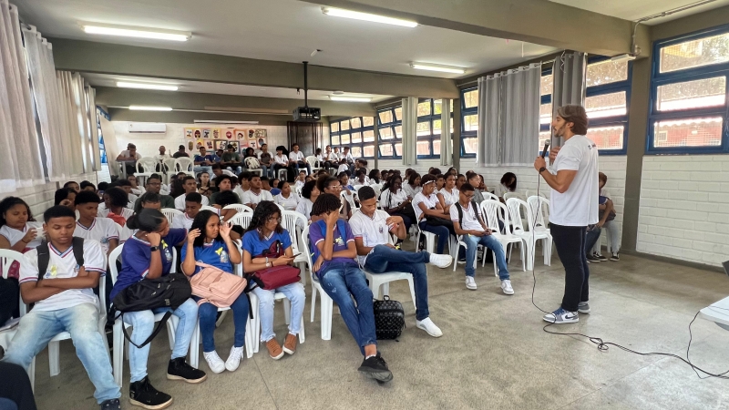 Escolas da rede estadual realizam atividades em alusão ao Setembro Amarelo e Setembro Verde