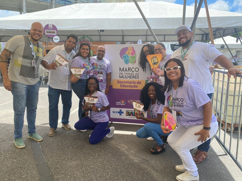 SEC participa da Feira “Março de Todas as Mulheres”, na Arena Fonte Nova