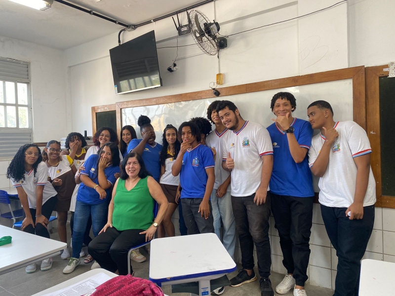 Após mais de duas décadas de rede estadual, entusiasmo com o ofício é o mesmo para professora Jancy Nery