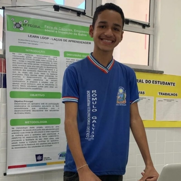 Estudante desenvolve ferramenta de IA que auxilia colegas na preparação para o Enem