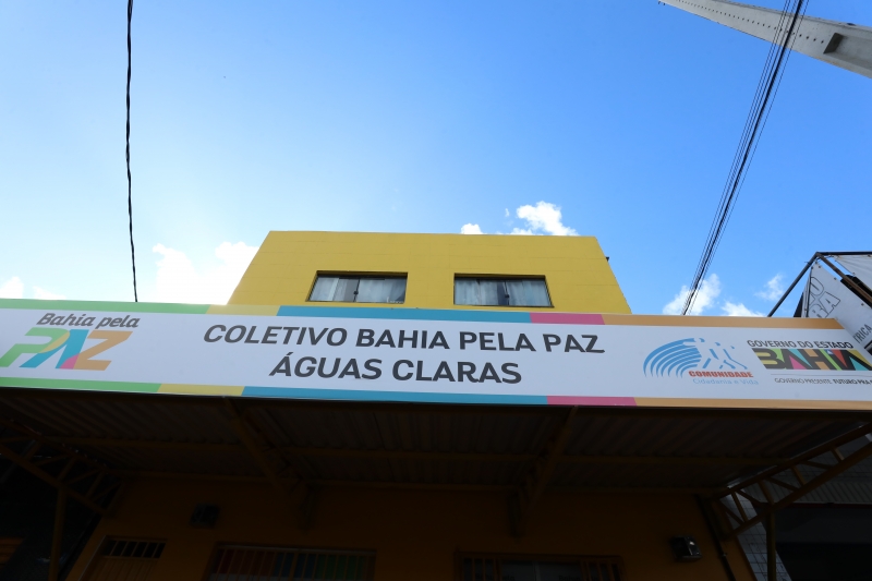 Governo do Estado inaugura primeiro ‘Coletivo Bahia pela Paz’ em Águas Claras