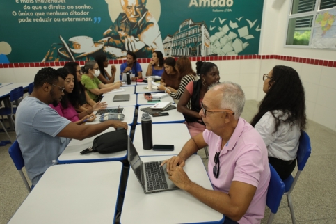 Educadores participam da segunda etapa da jornada pedagógica da rede estadual de ensino
