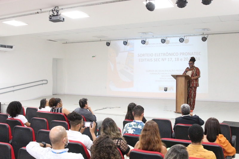 SEC disponibiliza resultado do sorteio eletrônico para cursos do Pronatec