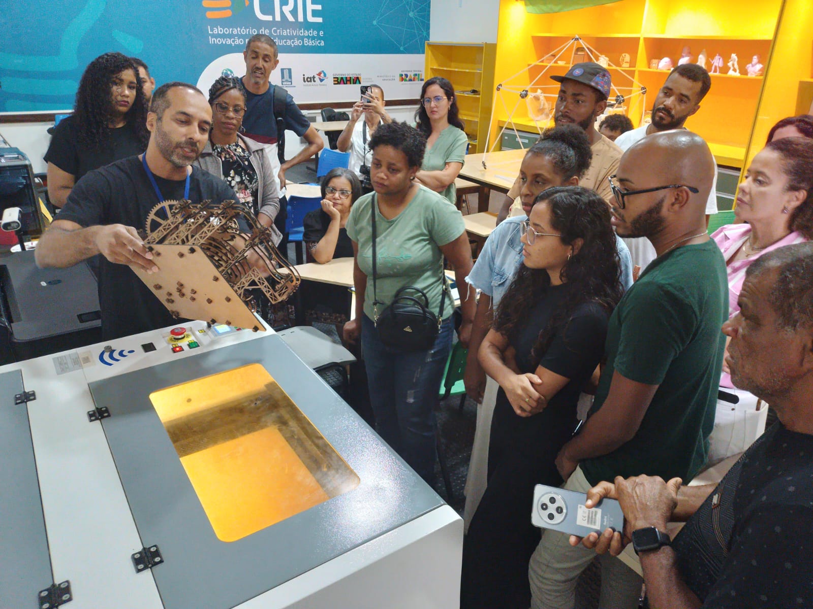 Educadores no Maria Felipa Lab