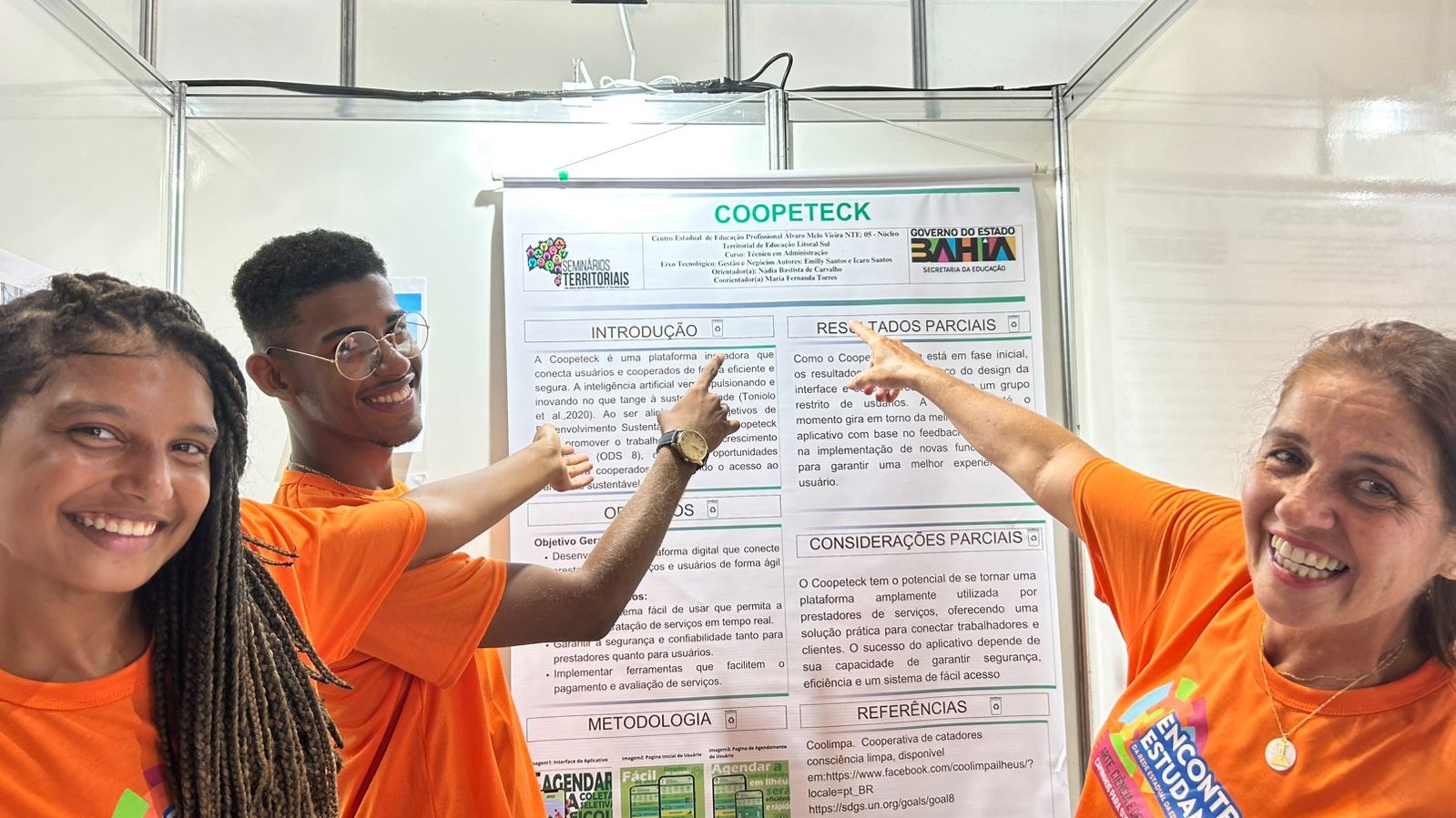 Estudantes da rede estadual criam aplicativo para incentivar coleta seletiva em Ilhéus