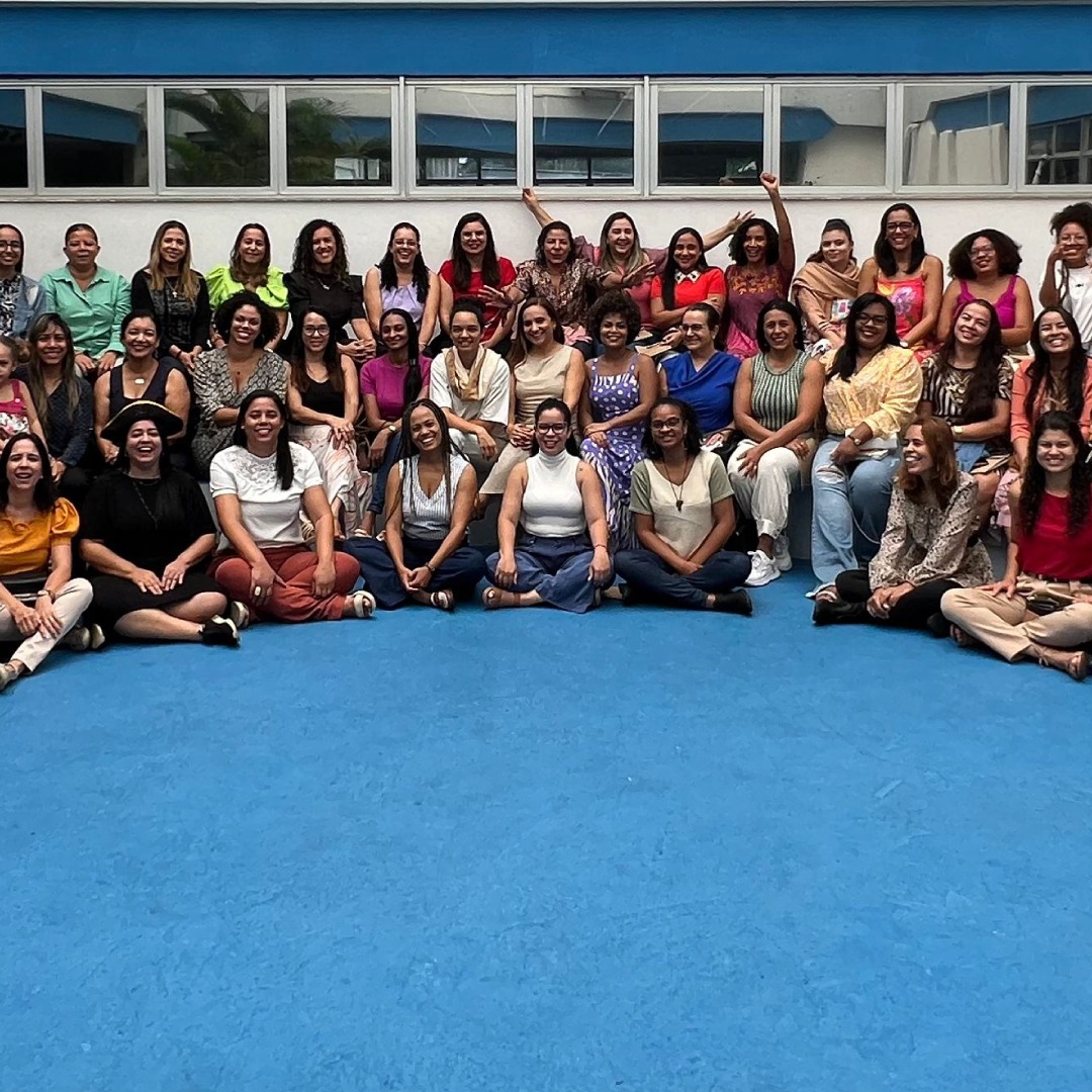 Educadoras que participaram da formação STEAM+