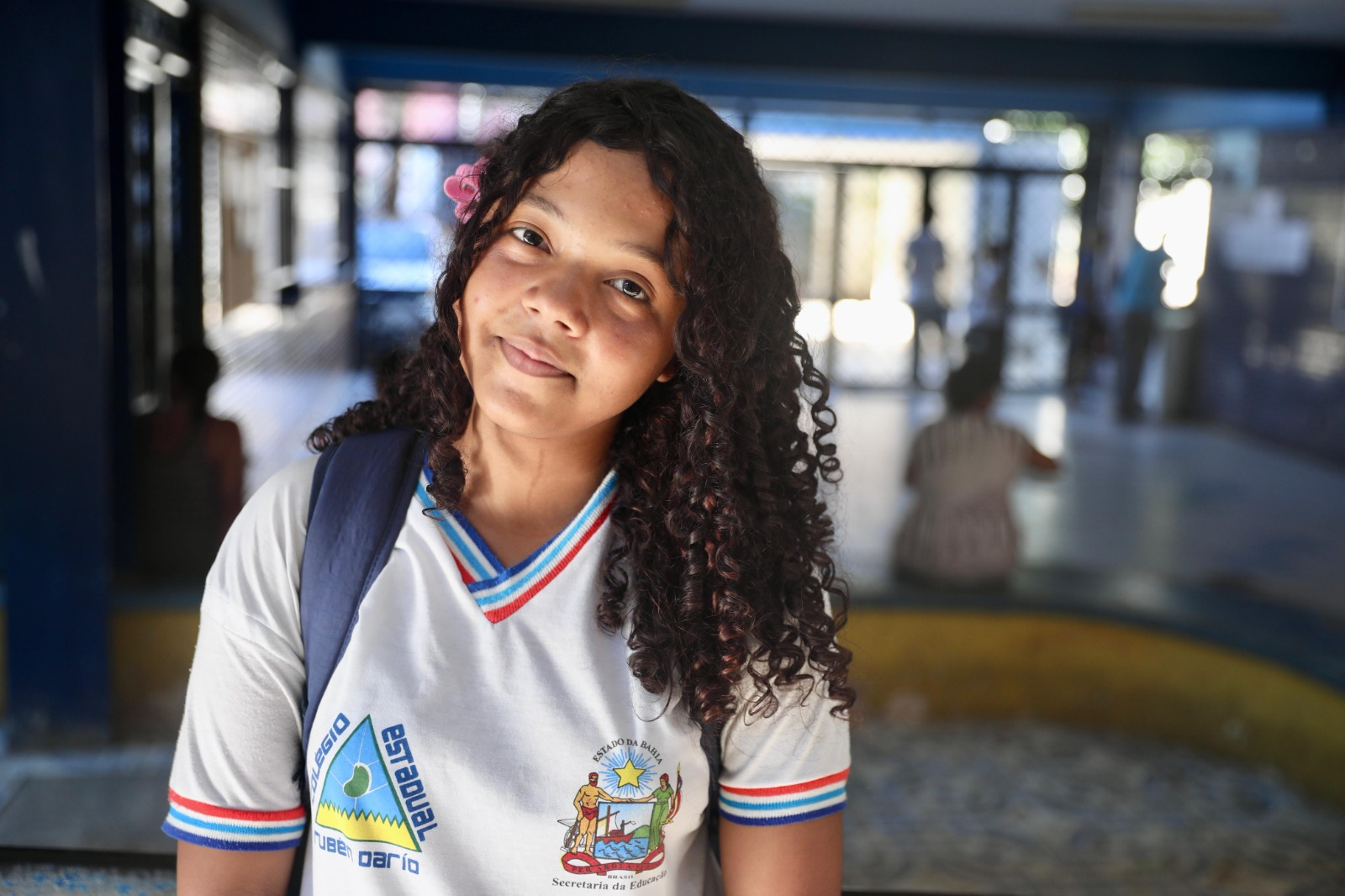 Estudante Sofia Leal Santos 