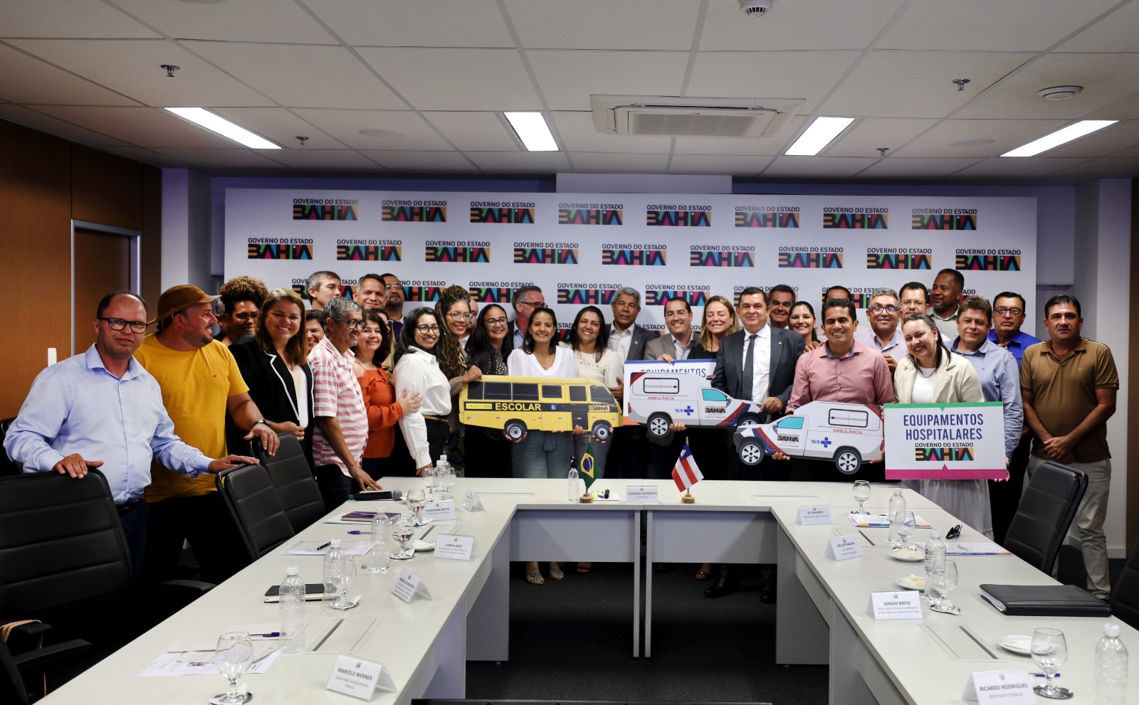 Reunião com prefeito de João Dourado