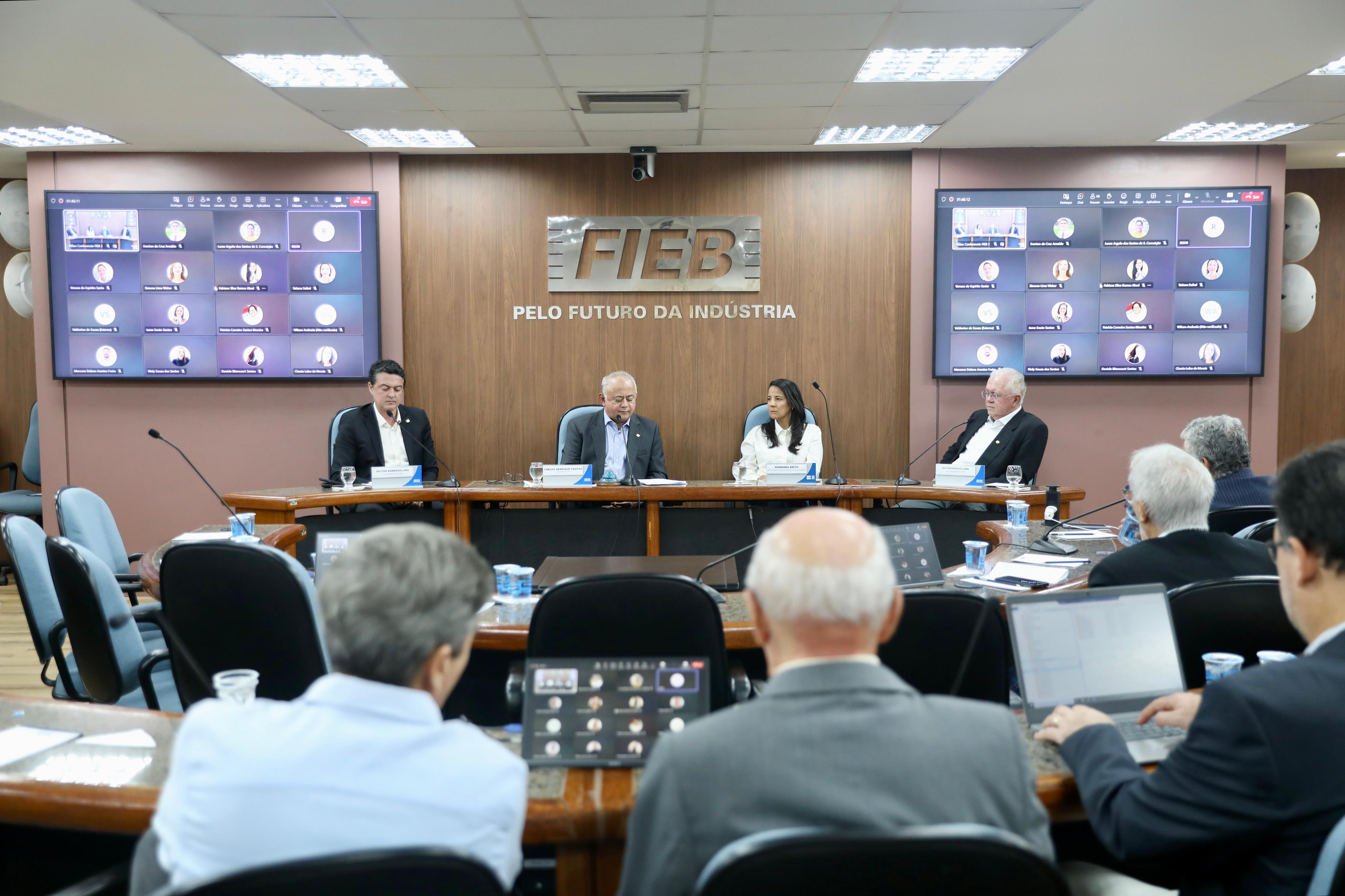 Secretária da Educação apresenta Programa Bahia Alfabetizada à diretoria da FIEB