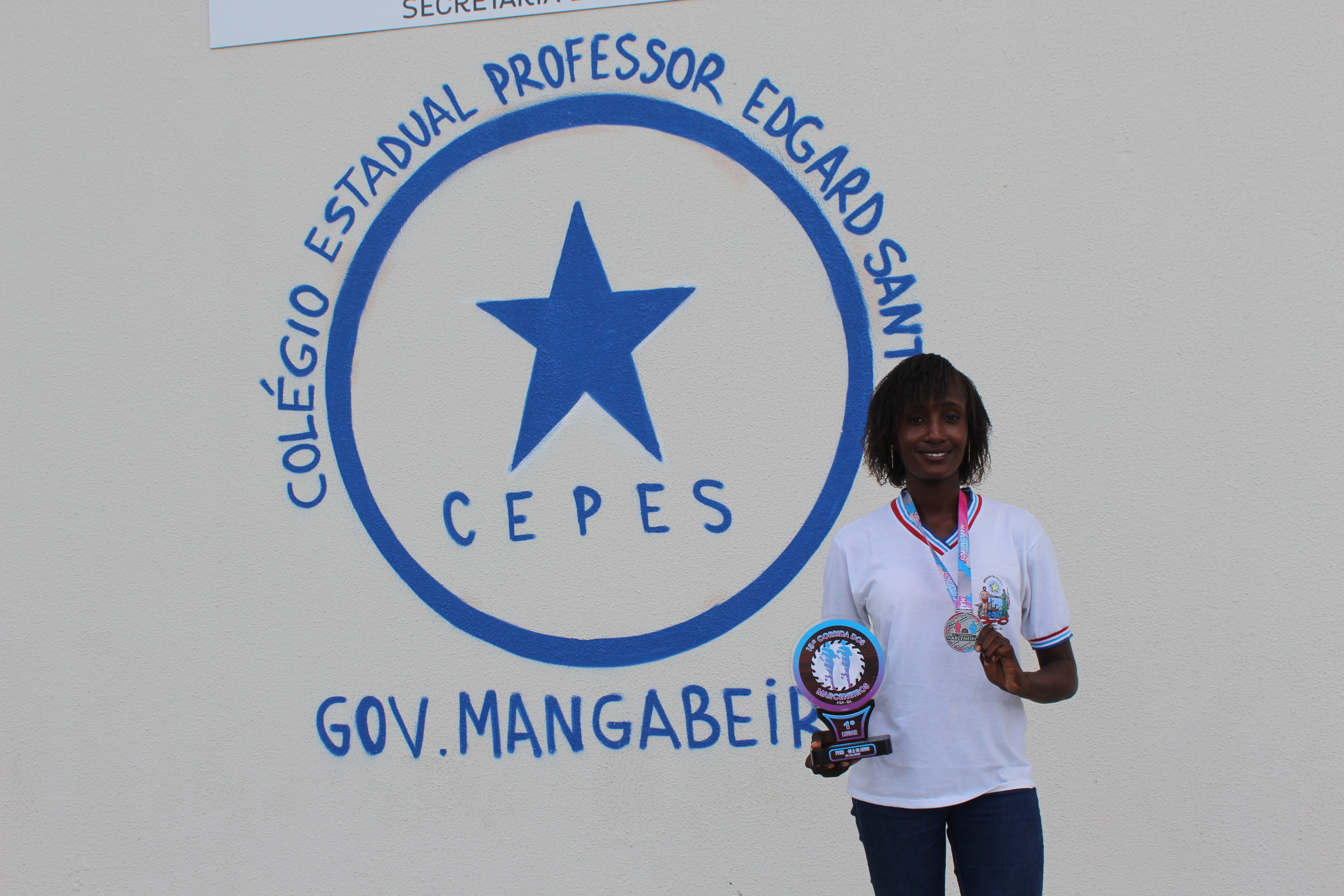 Estudante da rede estadual de Governador Mangabeira se destaca na prática esportiva do atletismo